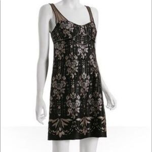 Nanette Laporte dress Black and Gold Cleopatra Cocktail Dress